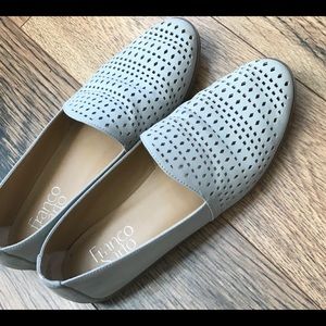 Franco Sarto eyelet leather flats